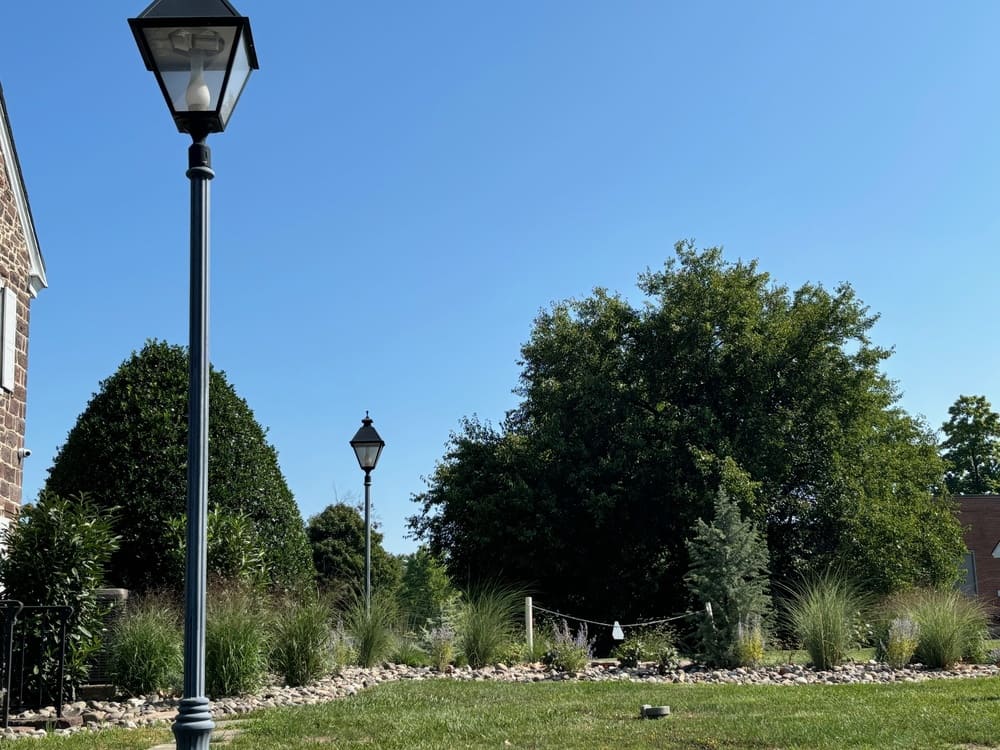 Commercial Landscape and Hardscape project in warrington, pa